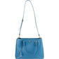 Prada Blue Saffiano Leather Galleria Handbag