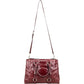 Miu Miu Vitello Lux Shine Leather Tote Buckle Handbag