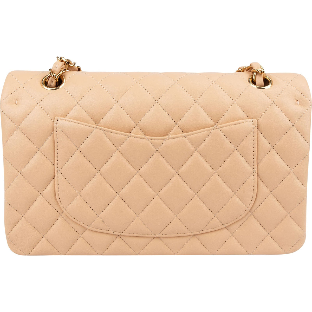 Chanel Lammleder Medium Double Flap Schultertasche, Bild 4 von 15