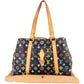 Borsa a spalla Louis Vuitton Aurelia in tela Monogram Multicolore