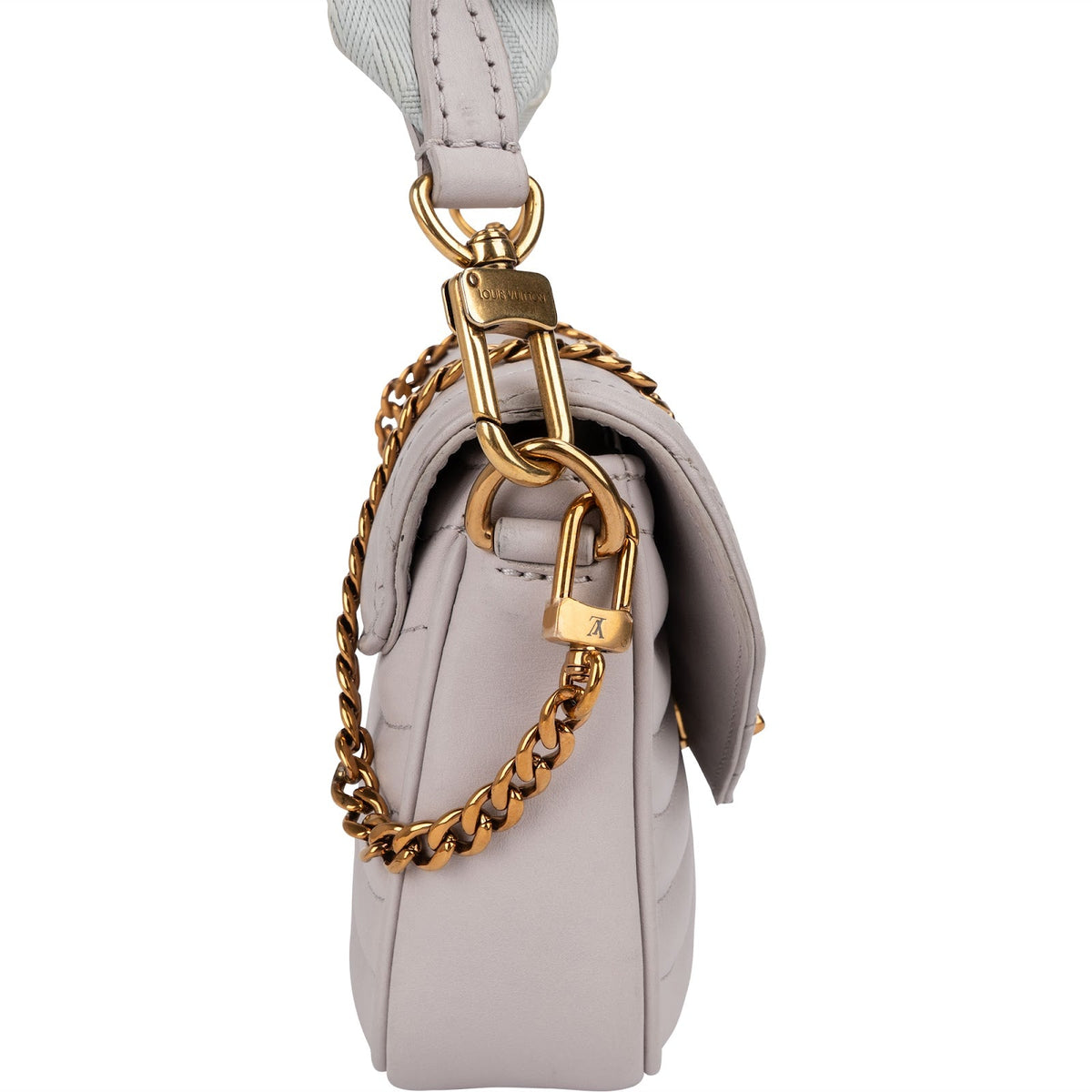 Borsa a tracolla Louis Vuitton New Wave Multi Pochette in pelle
