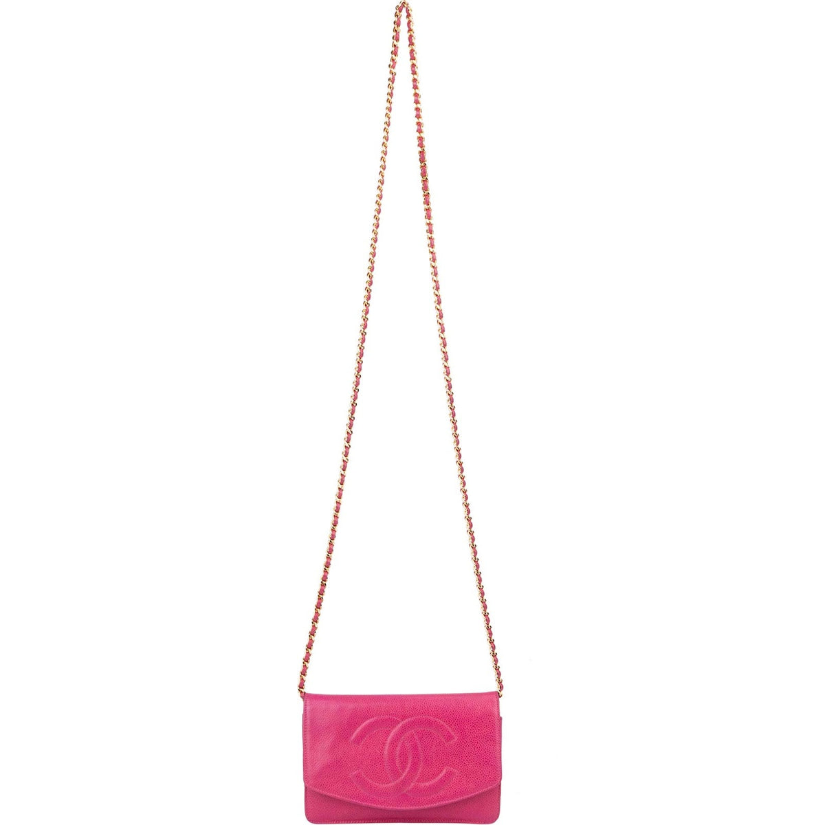 Chanel Caviar Timeless CC Wallet on Chain Umhängetasche, Bild 9 von 13