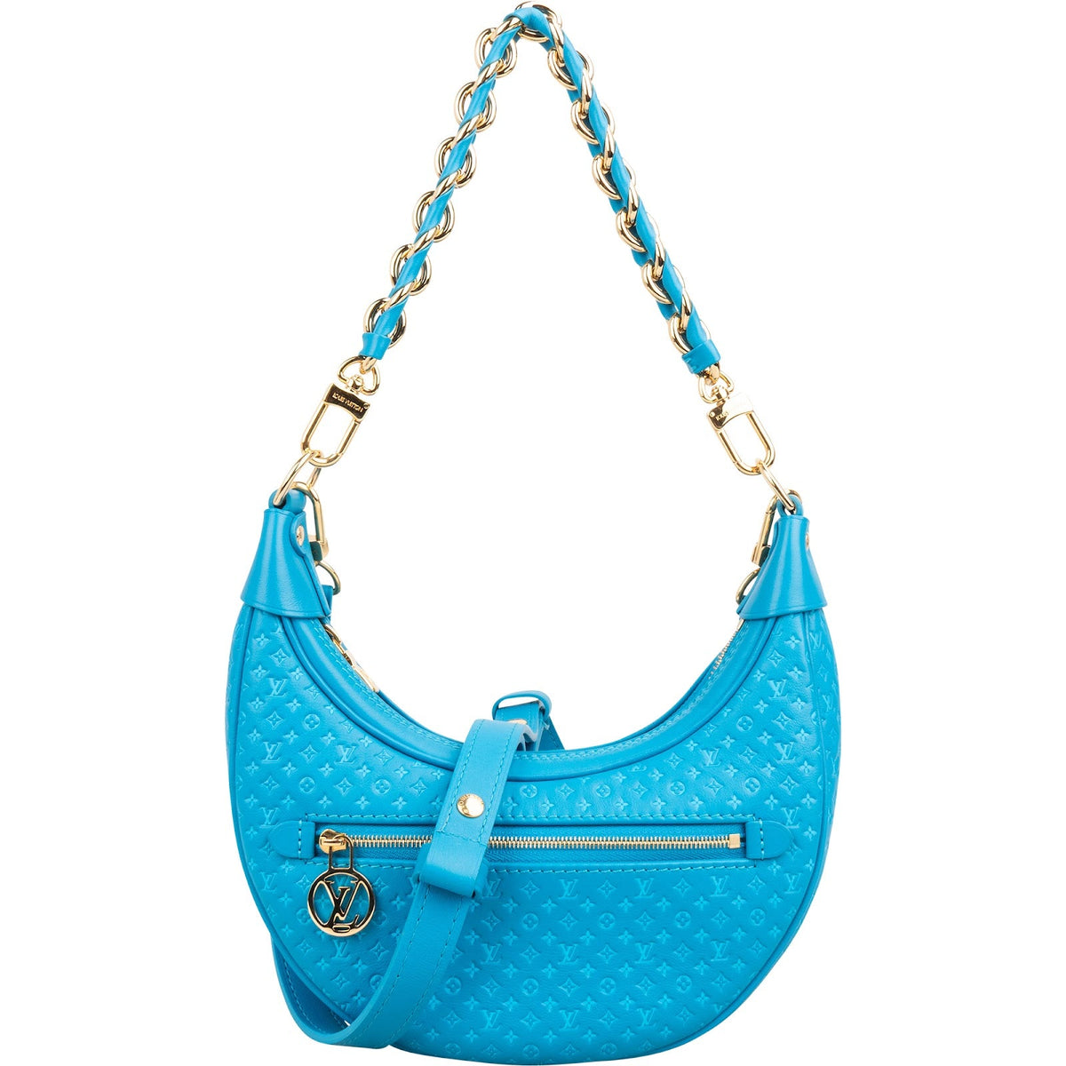 Bolso de hombro Louis Vuitton Loop en piel de becerro Monogram Empreinte