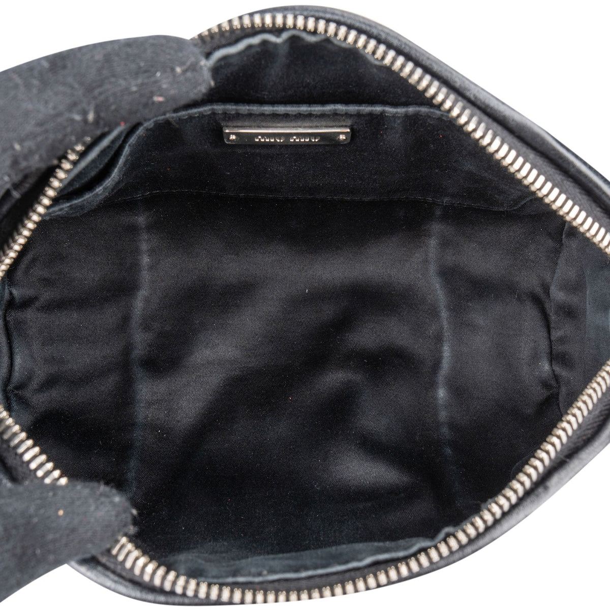 Miu Miu Soft kalfsleren Mini Boston crossbody handtas
