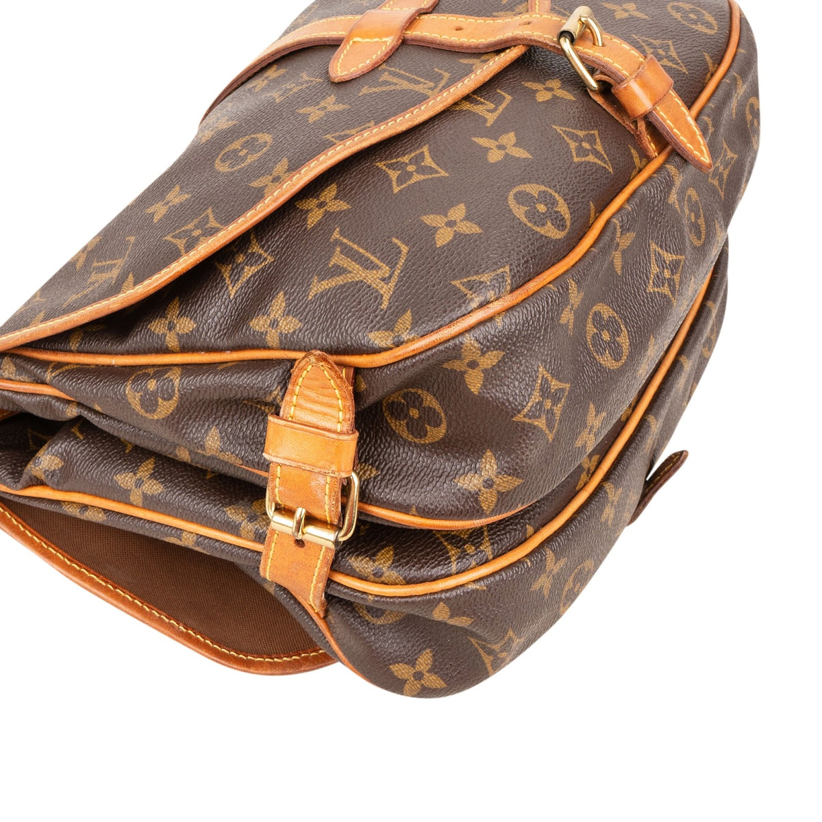 Bolso bandolera Louis Vuitton Monogram Canvas Saumur 30