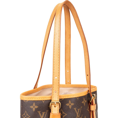 Louis Vuitton Monogram Canvas Bucket PM schoudertas