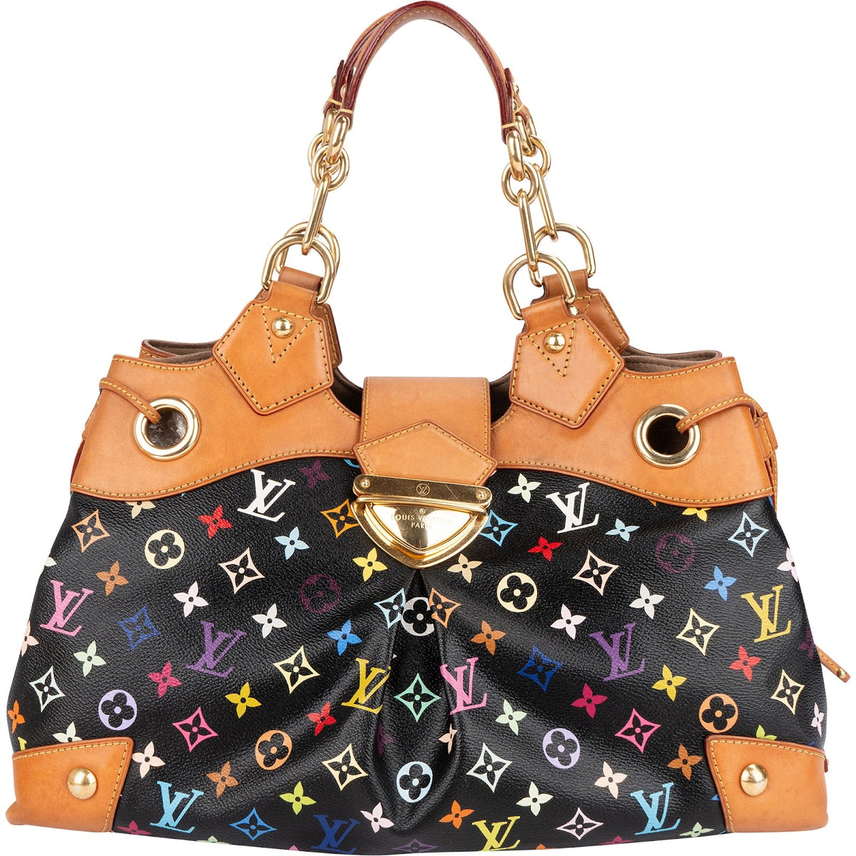 Louis Vuitton Ursula GM aus Monogram Multicolore Canvas (Murakami) – Vorderansicht