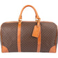 Celine Monogram Macadam Canvas Boston 45 Handbag