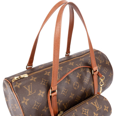 Louis Vuitton Monogram Canvas Papillon-set handtas