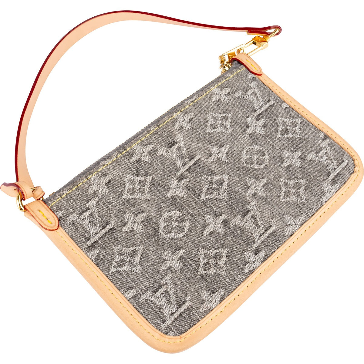Louis Vuitton Denim Pochette Accessoires Handtasche, Bild 4 von 5