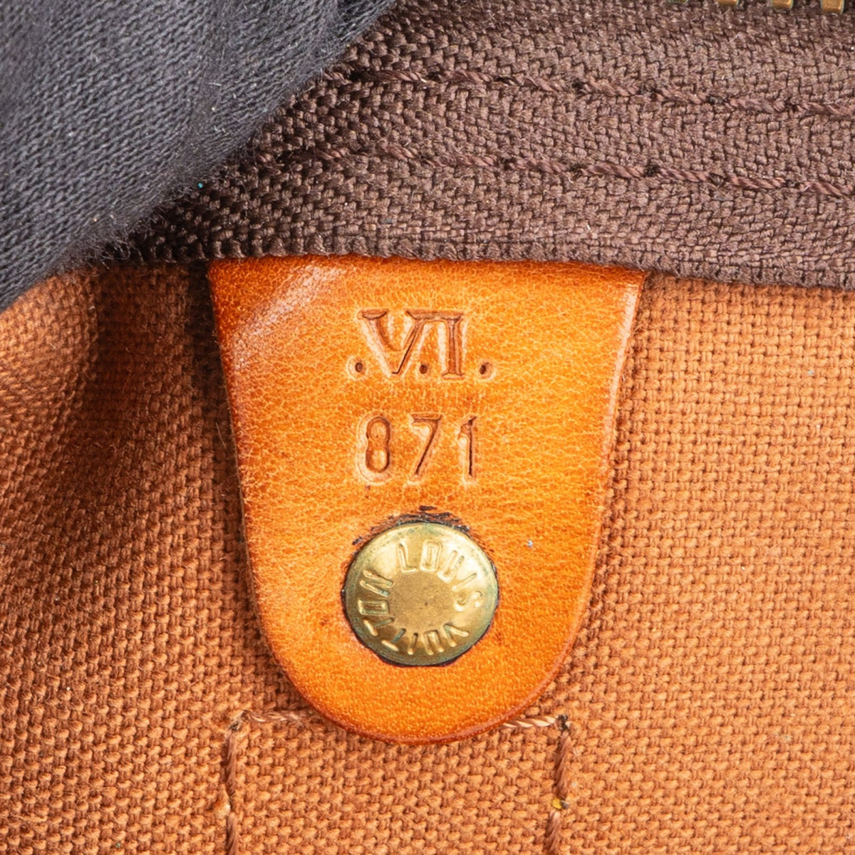 Louis Vuitton Canvas Keepall 60 Bandoulière Reisetasche, Bild 9 von 9