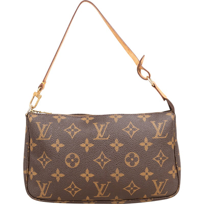 Borsa Louis Vuitton Pochette Accessoires in tela Monogram