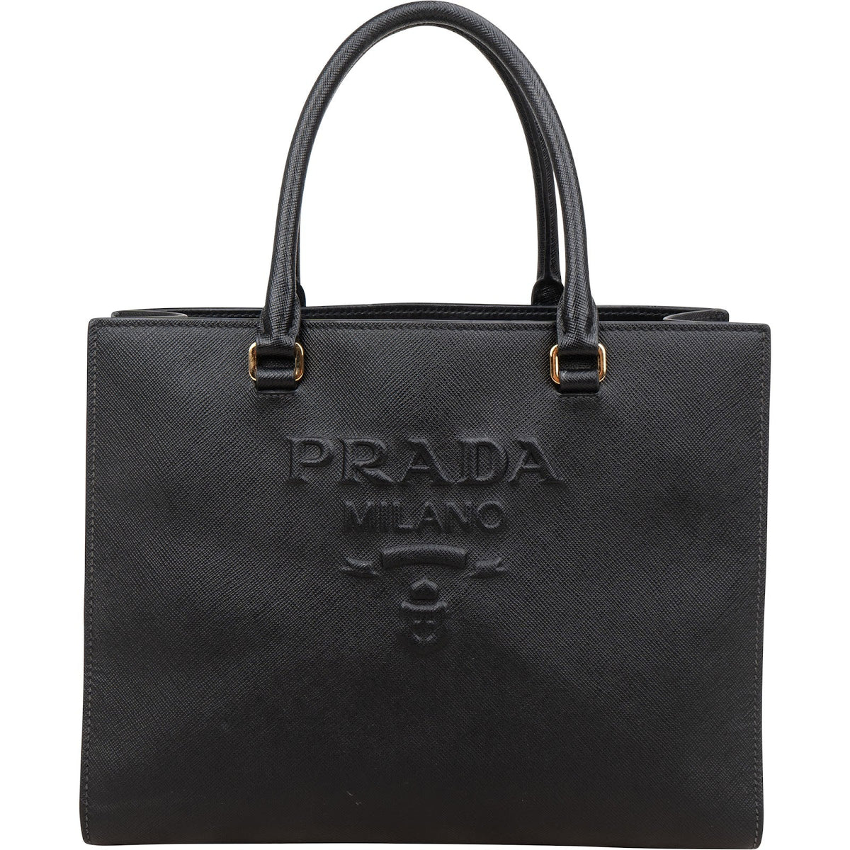 Borsa tote piccola Prada in pelle Saffiano