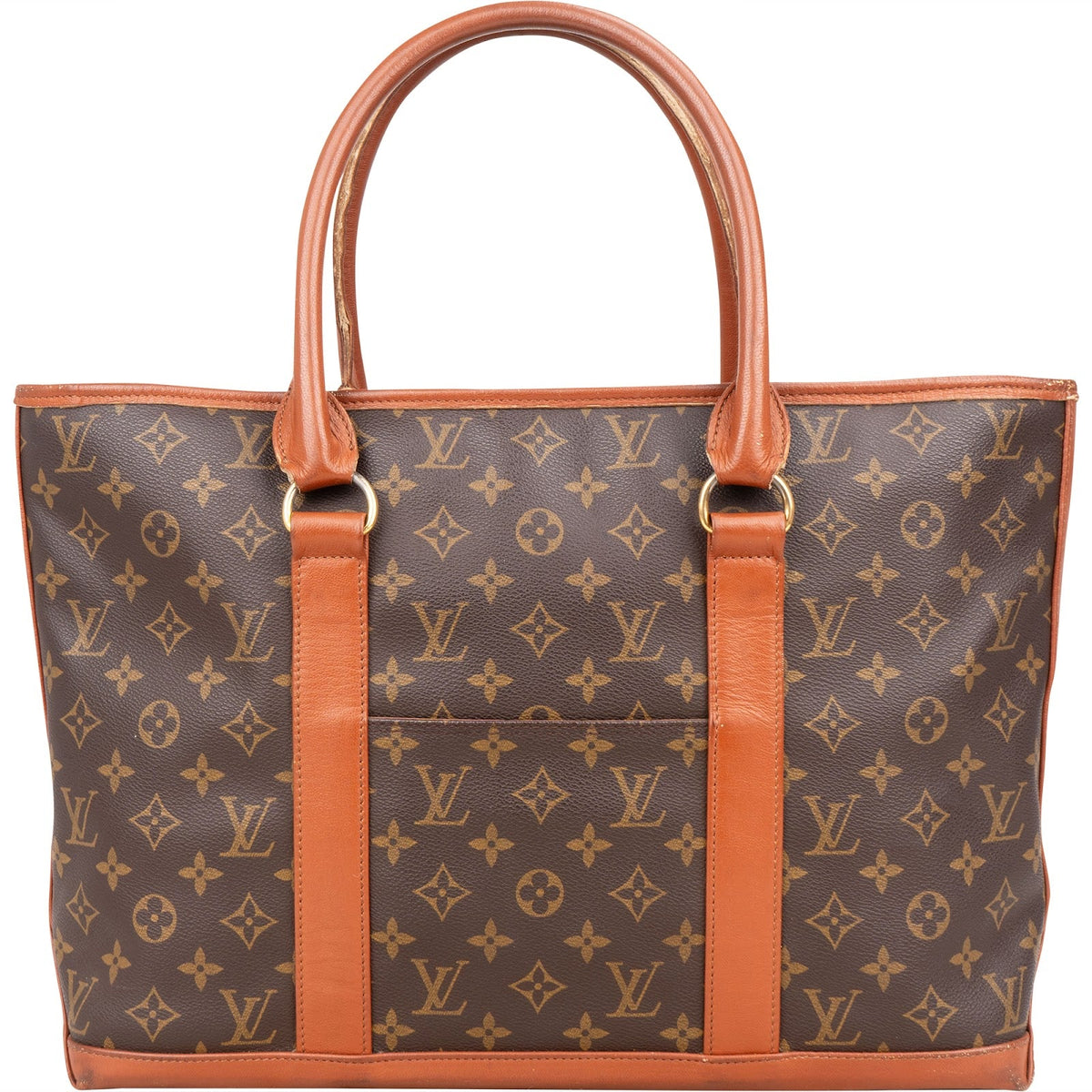 Louis Vuitton Sac Weekend aus Monogram Canvas – Vorderansicht