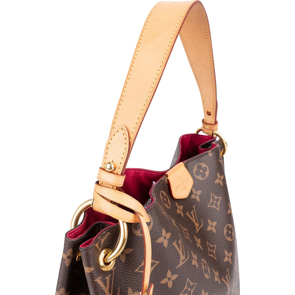 Bolso de hombro Louis Vuitton Graceful PM en lona Monogram