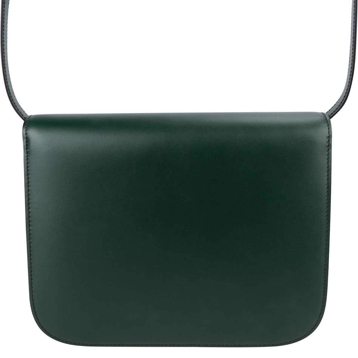Celine Classic medium crossbodytas van donkergroen boxcalf-leer