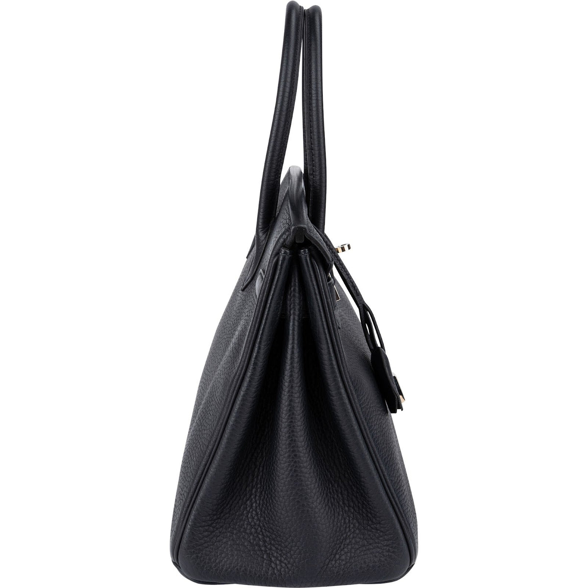 Hermès Blau Indigo Clemence Birkin 30 Handtasche, Bild 5 von 15