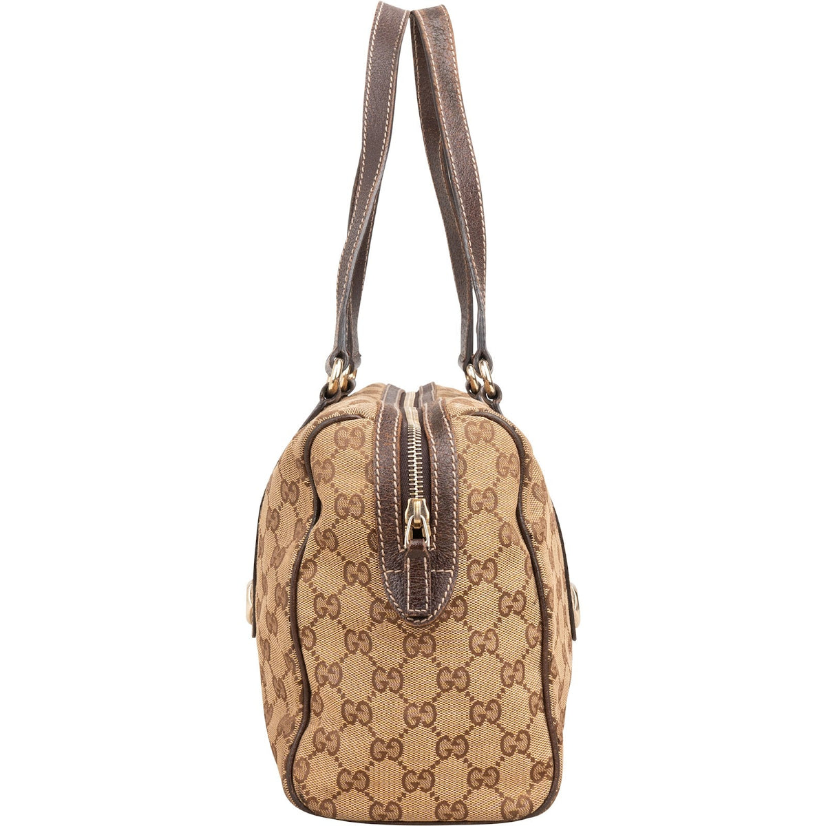 Borsa a spalla Gucci Boston 35 in tela GG Monogram