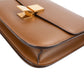 Celine Brown Boxcalf Classic Box Medium Crossbody Bag
