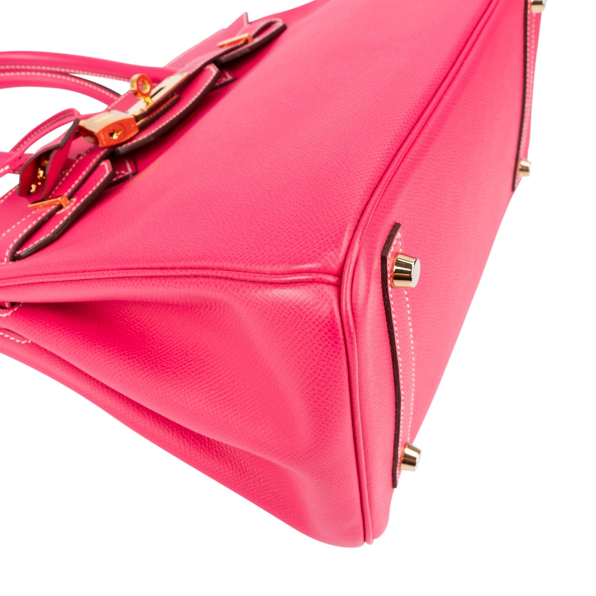 Hermès Birkin 30 handtas van Rose Tyrien Epsom-leer