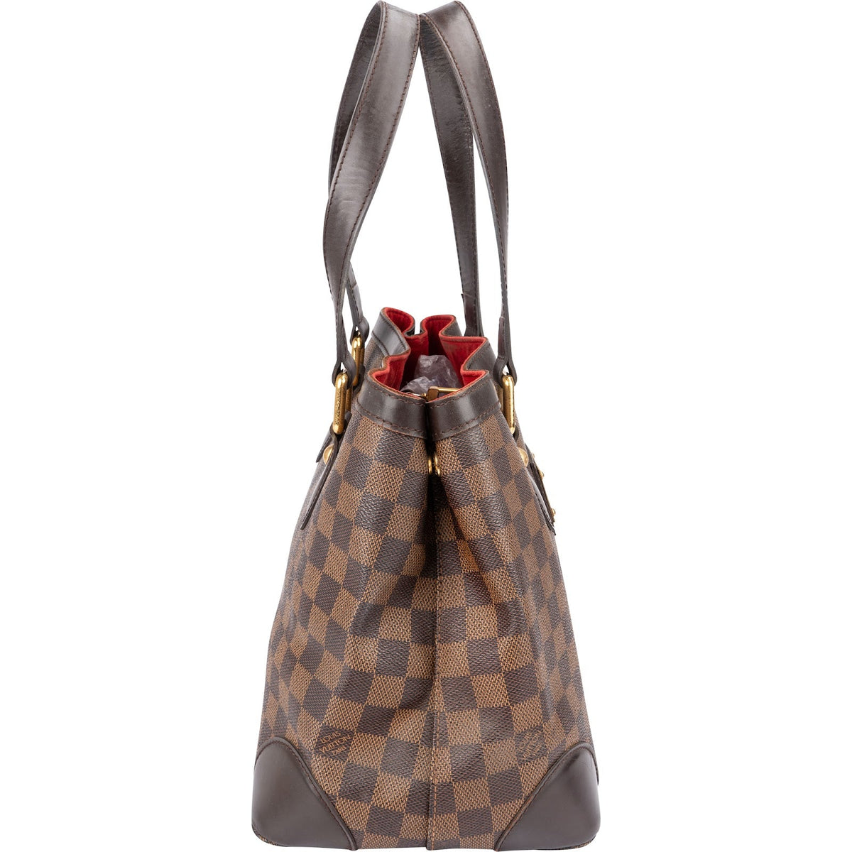 Louis Vuitton Hampstead PM aus Damier Ebene Canvas – Ansicht 3