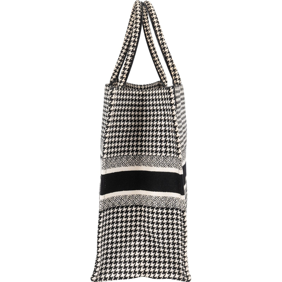 Dior Hahnentritt Monogram Canvas Book Tote, Bild 6 von 11