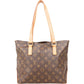 Louis Vuitton Monogram Canvas Cabas Piano Shoulder Bag