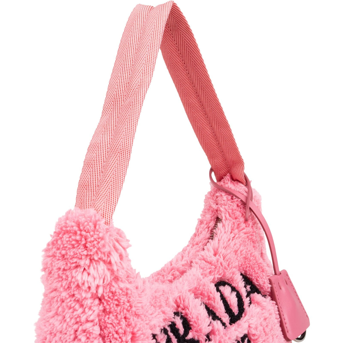 Prada Re-Edition 2000 aus rosa Frottee – Ansicht 3