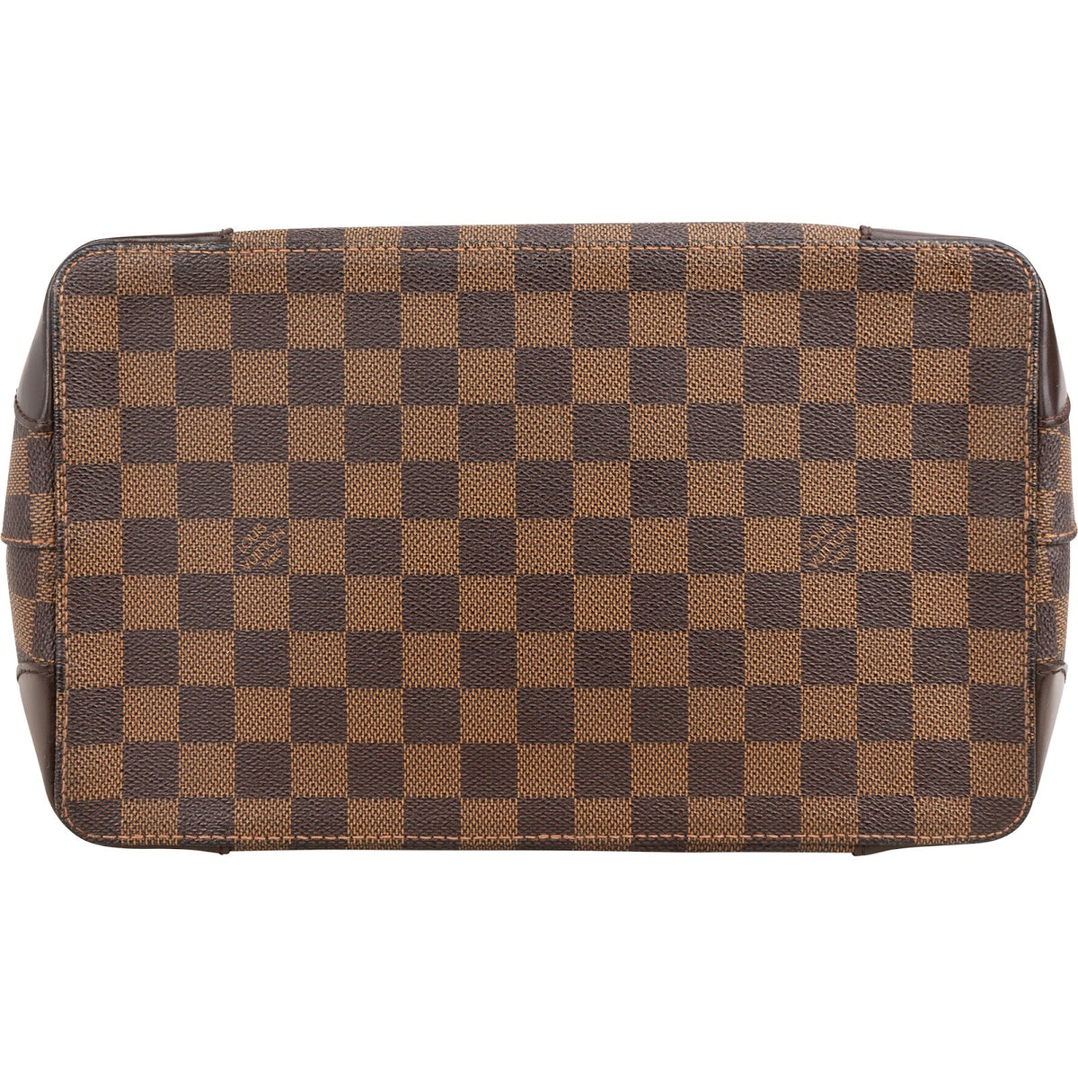 Borsa a spalla Louis Vuitton Hampstead PM in tela Monogram Damier Ebene