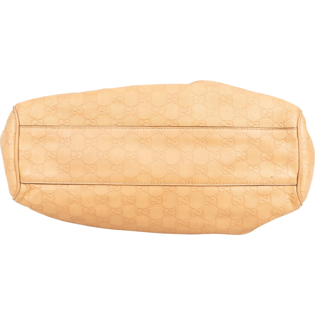 Bolso de mano Gucci Sukey en piel Guccissima beige
