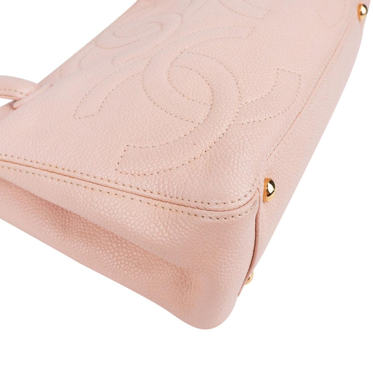 Chanel Caviar Leder Triple CC Small Tote, Bild 9 von 12