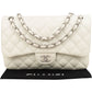 Chanel Jumbo Double Flap aus gestepptem Caviar-Leder – Ansicht 2