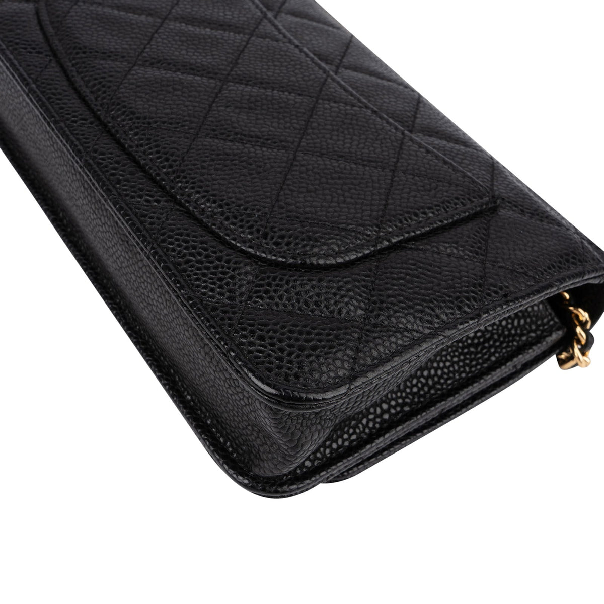 Chanel Caviar Leder CC Wallet on Chain Umhängetasche, Bild 8 von 14