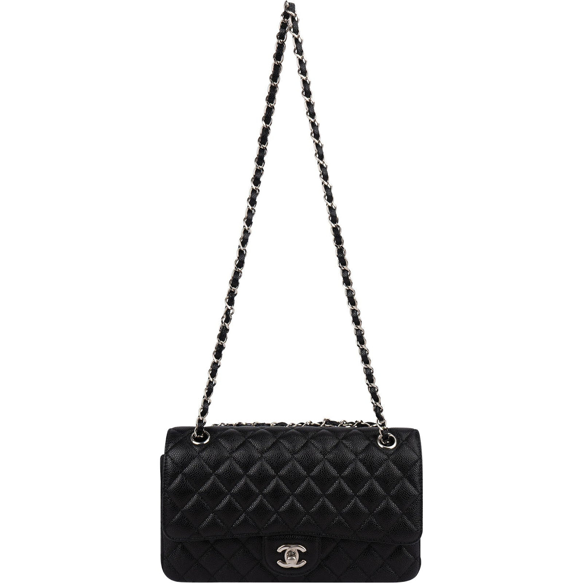 Chanel Caviar Medium Double Flap Schultertasche, Bild 11 von 14