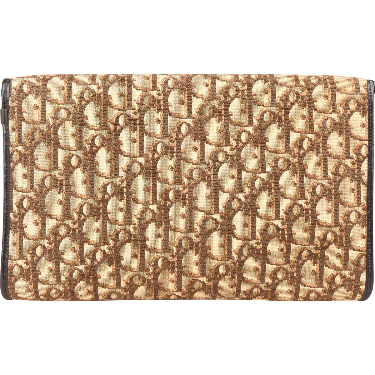 Bolso de hombro vintage con cadena Christian Dior en lona Monogram Oblique