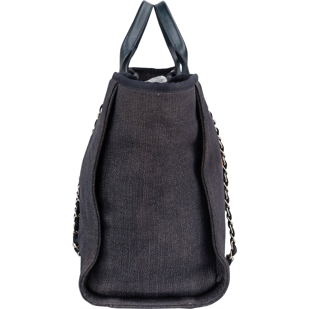 Sac cabas Chanel Deauville en jean
