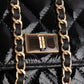 Chanel Quilted Patent Leather 2.55 Wallet On Chain Crossbody Bag