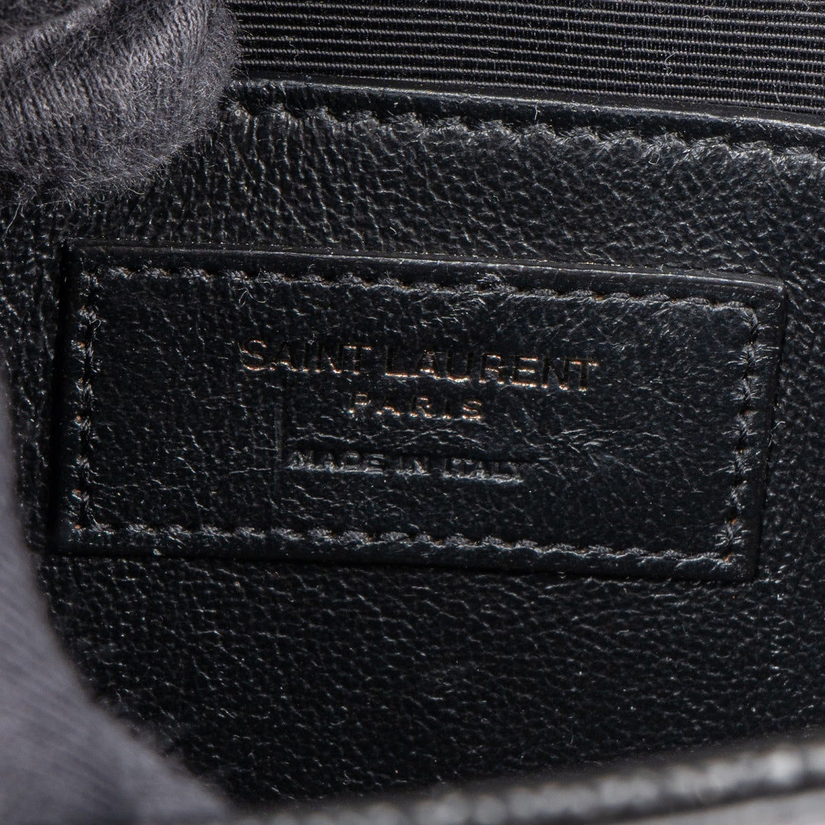 Borsa a tracolla con catena Kate di Saint Laurent in pelle Grain de Poudre