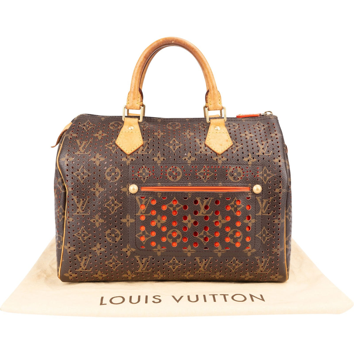 Louis Vuitton Speedy 30 aus perforiertem Monogram Canvas (limitiert) – Ansicht 2