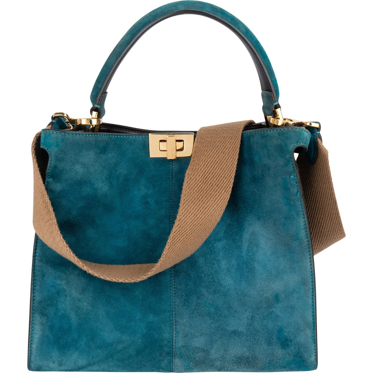Bolso Fendi Peekaboo de ante