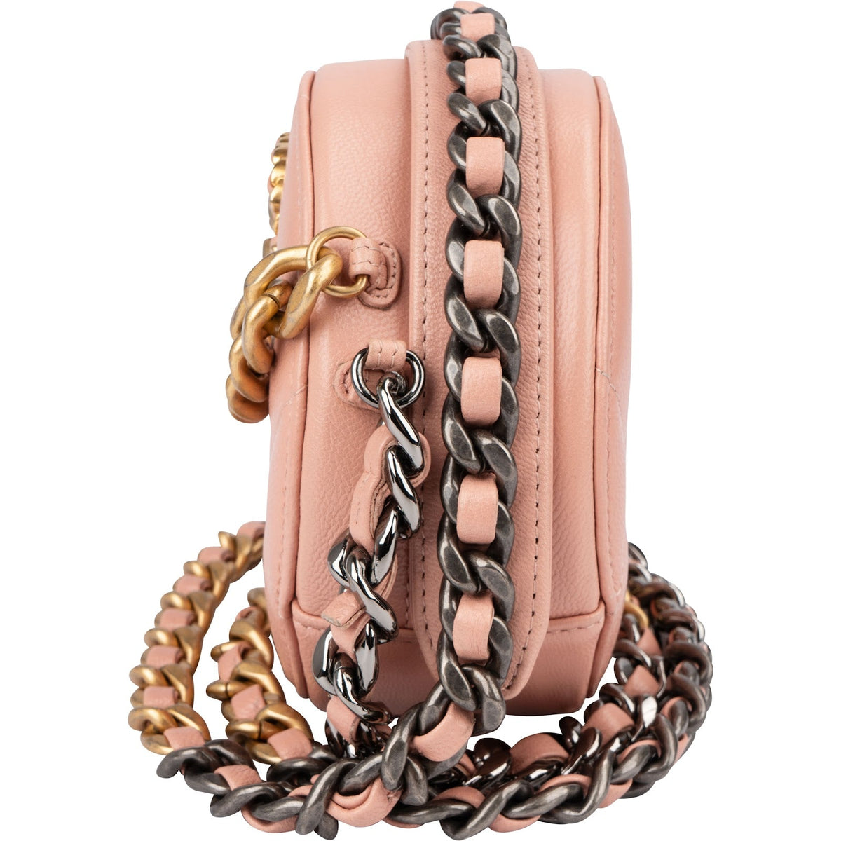 Chanel 19 Lammleder Round Umhängetasche, Bild 5 von 13