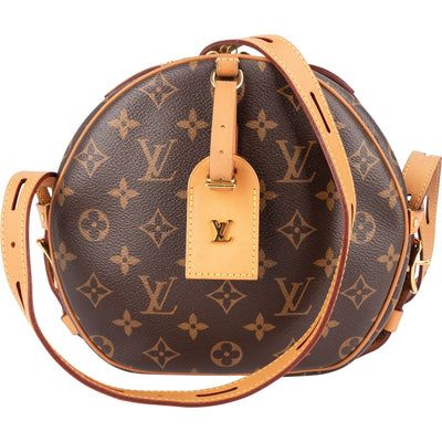 Louis Vuitton Monogram Canvas Boîte Chapeau Souple MM Crossbody Bag
