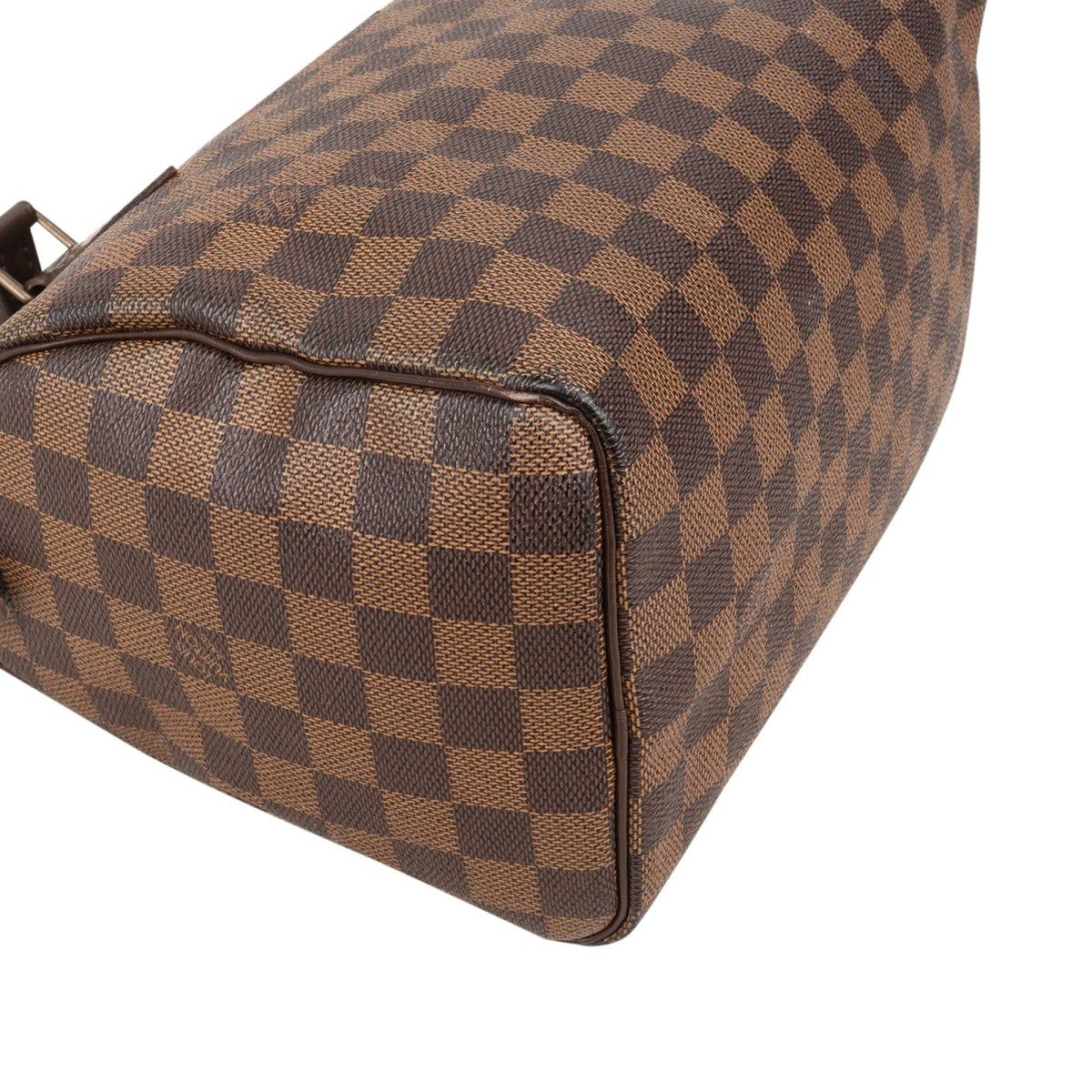 Sac à main Louis Vuitton Speedy 25 en toile Monogram Damier Ébène