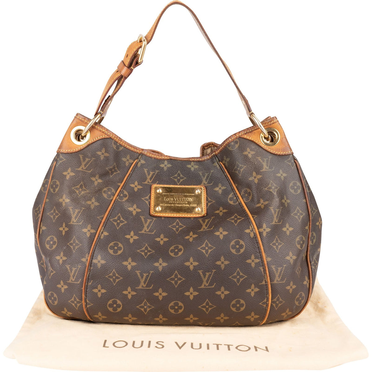 Sac à bandoulière Louis Vuitton Galliera PM en toile Monogram