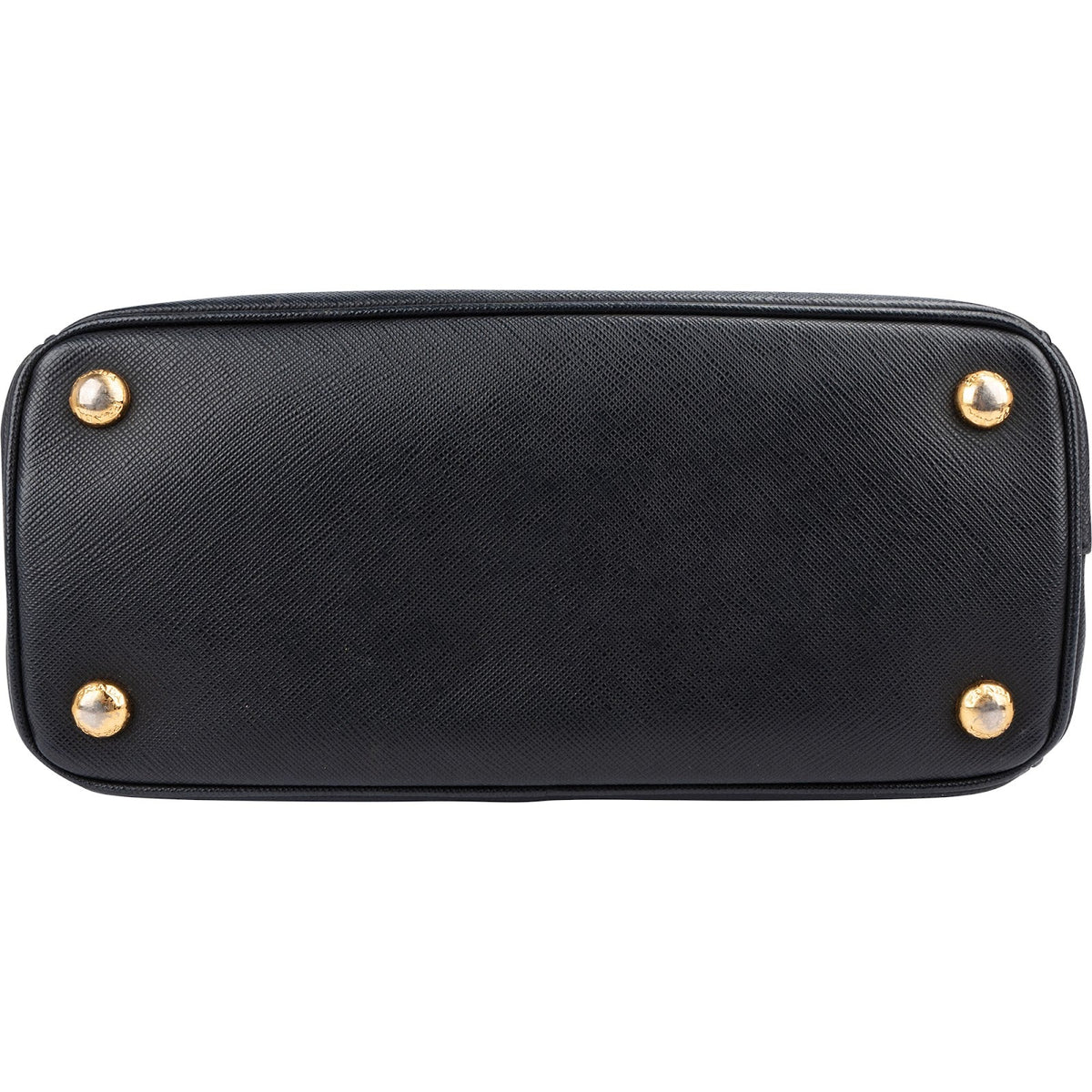Prada Small Galleria aus schwarzem Saffiano-Leder – Ansicht 6