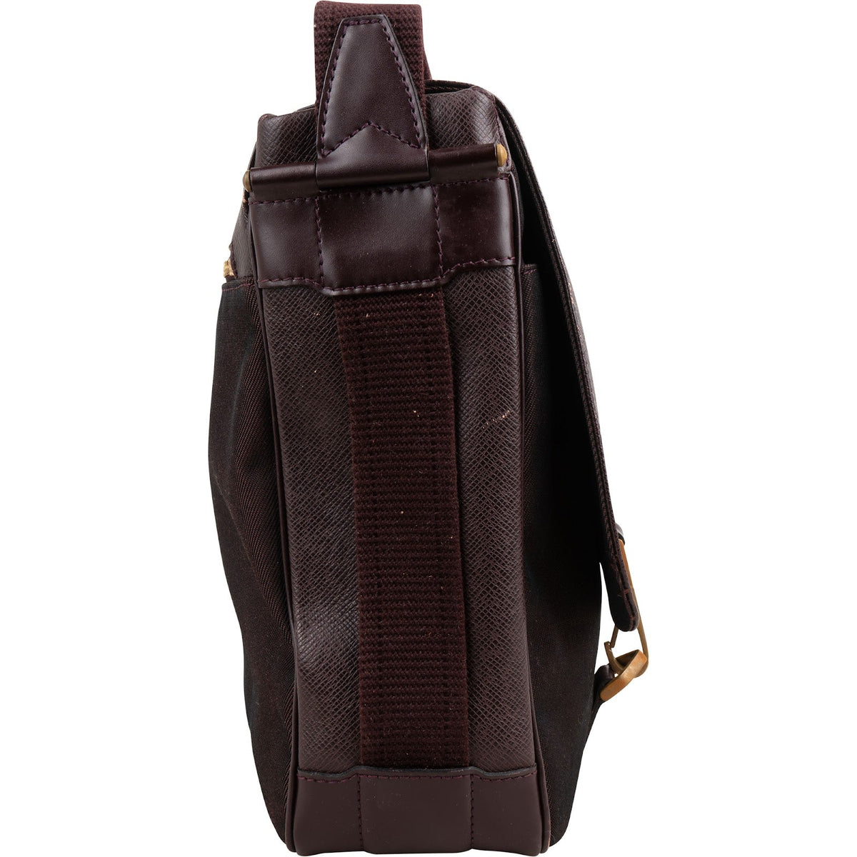 Louis Vuitton Dersou Messenger aus bordeauxrotem Taiga-Leder – Ansicht 2