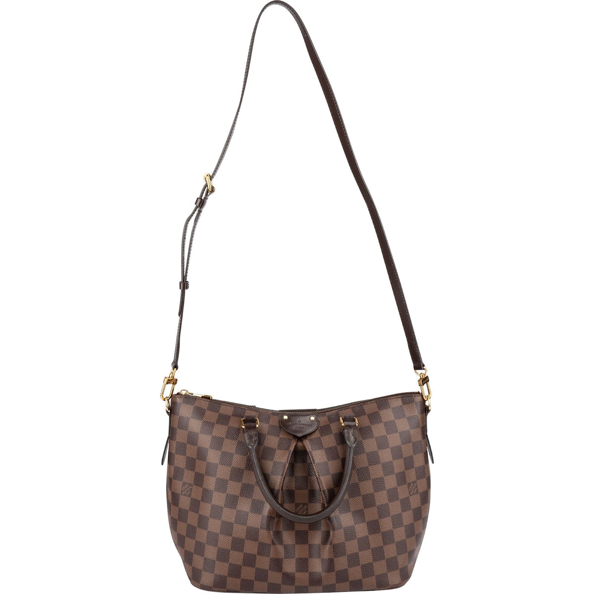 Bolso de mano Louis Vuitton Monogram Damier Ebene Siena MM