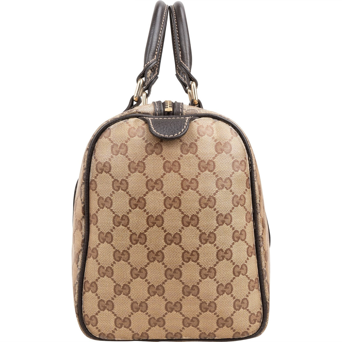 Gucci Monogram GG gecoate Canvas Boston handtas