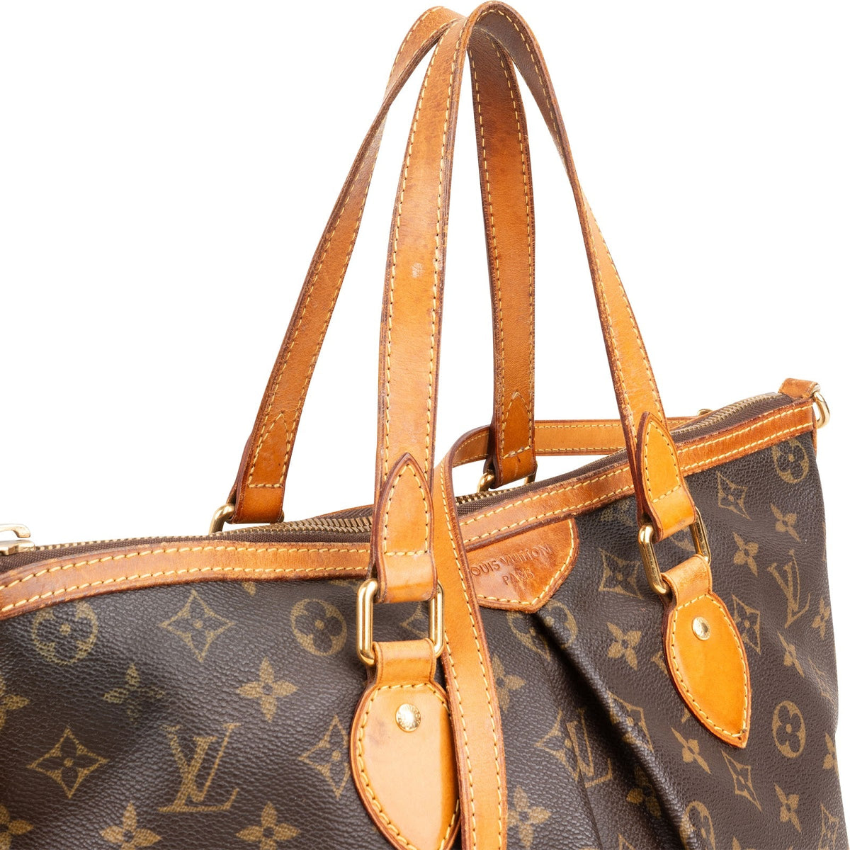 Sac à main Louis Vuitton Palermo PM en toile Monogram