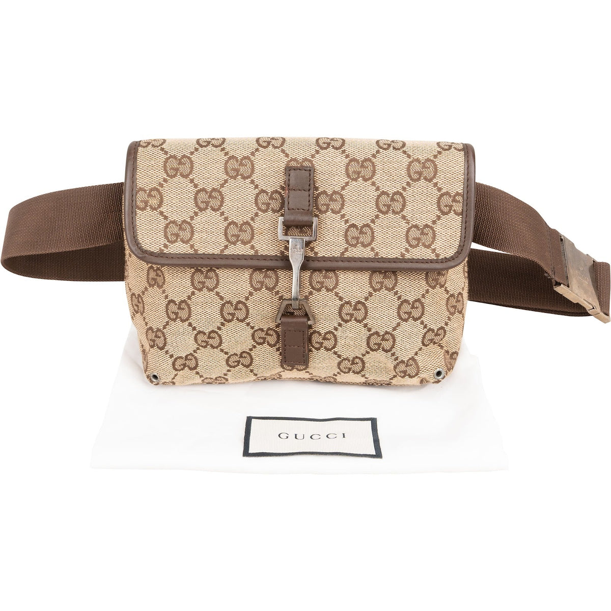 Sac bandoulière Gucci Jackie Belt en toile Monogram GG